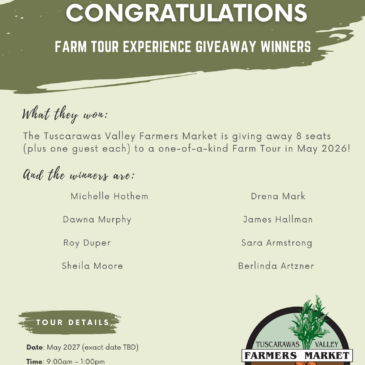 Farm Tour Winners Announced